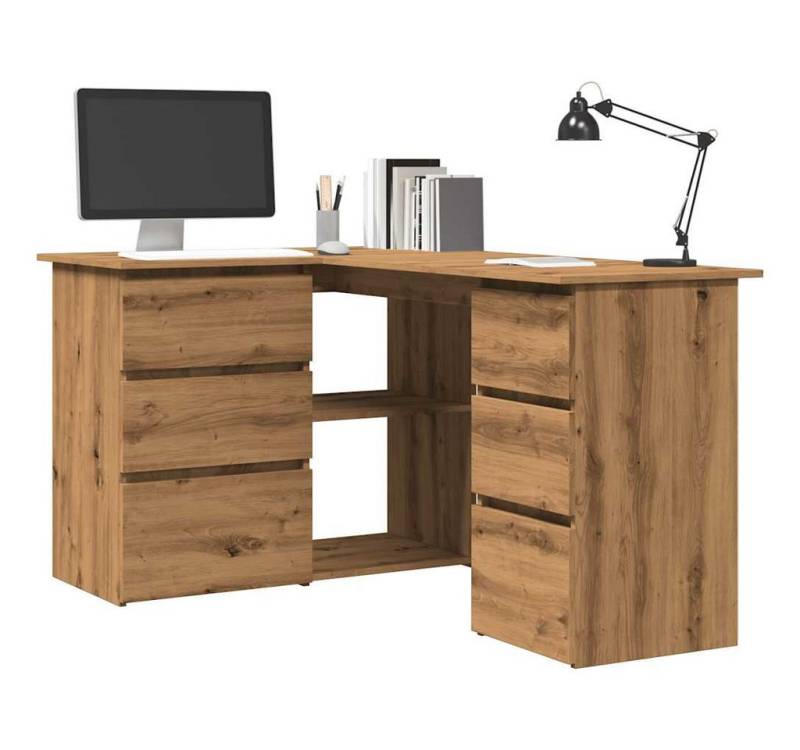 vidaXL Schreibtisch Eckschreibtisch Schreibtisch Bürotisch Arbeitstisch Computertisch Arti von vidaXL