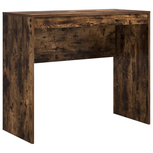 vidaXL Schreibtisch Geräucherte Eiche Holzwerkstoff 90 x 40 x 76 cm vidaXL Schreibtisch Geräucherte Eiche Holzwerkstoff 90 x 40 x 76 cm von vidaXL