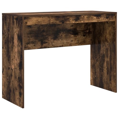 vidaXL Schreibtisch Geräucherte Eiche Spanplatten 100 x 40 x 76 cm vidaXL Schreibtisch Geräucherte Eiche Spanplatten 100 x 40 x 76 cm von vidaXL