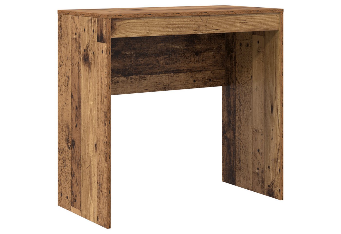 vidaXL Schreibtisch Rustikaler Schreibtisch Alter Holzfinish Holz 80 x 40 x 76 cm (1-St) von vidaXL