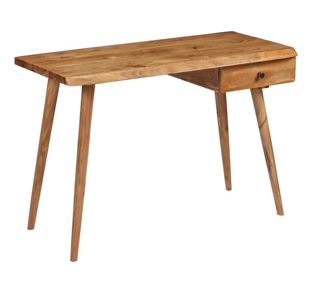 vidaXL Schreibtisch Schreibtisch Akazienholz Massiv 110 x 50 x 76 cm von vidaXL