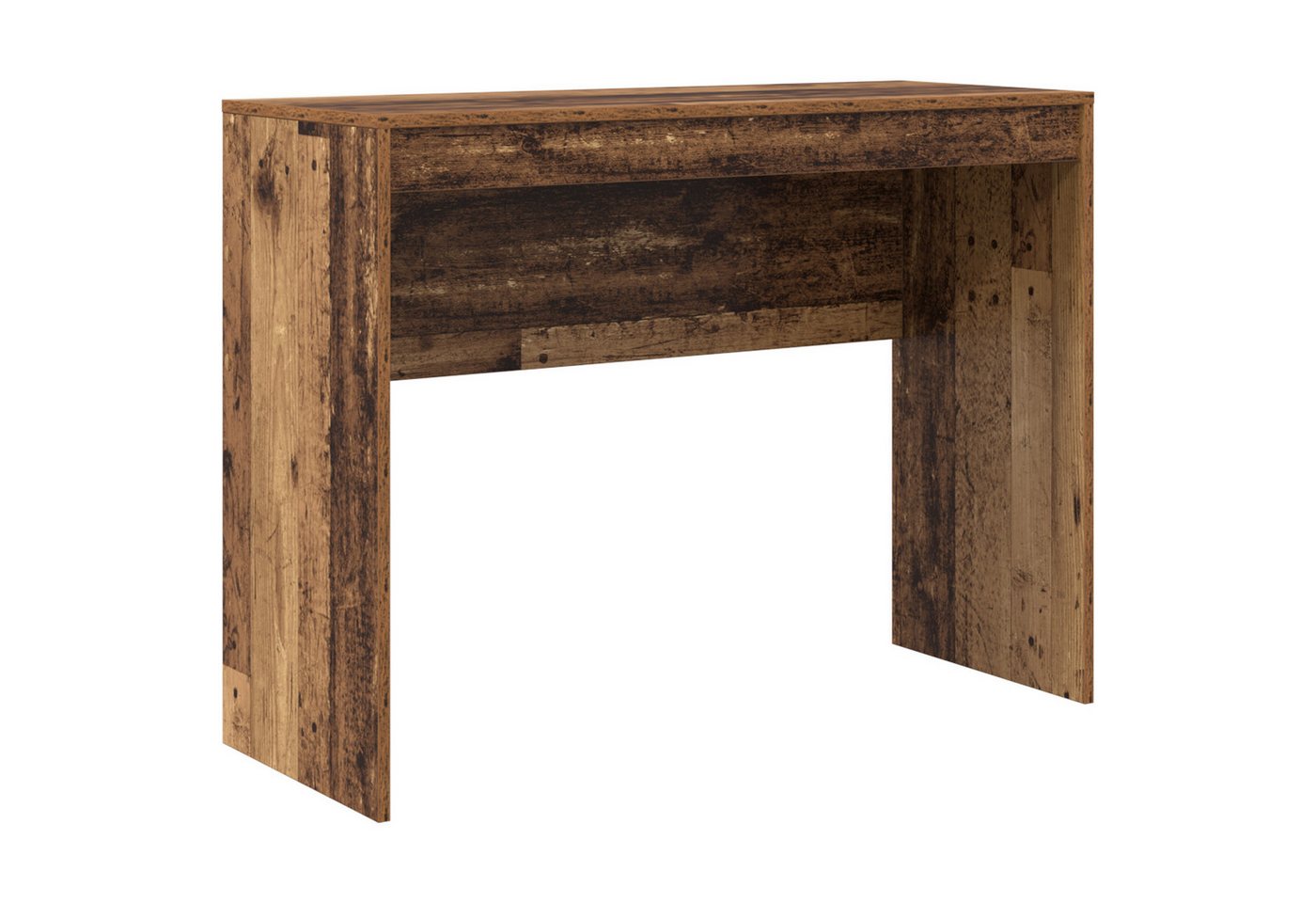 vidaXL Schreibtisch Schreibtisch Altes Holz Holzwerkstoff 100 x 40 x 76 cm Haltbar (1-St) von vidaXL