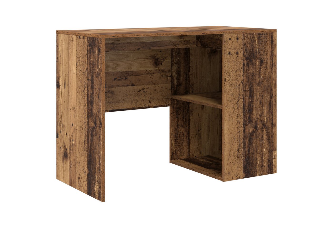 vidaXL Schreibtisch Schreibtisch Altes Holz Spanplatten Klein Stauraum (1-St) von vidaXL