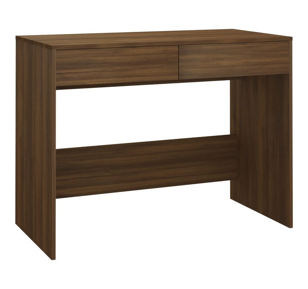 vidaXL Schreibtisch Schreibtisch Braun Eichen-Optik 101x50x76,5 cm Spanplatte vidaXL Schreibtisch Schreibtisch Braun Eichen-Optik 101x50x76,5 cm Spanplatte von vidaXL