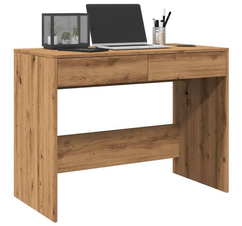 vidaXL Schreibtisch Schreibtisch Bürotisch Arbeitstisch Computertisch Artisan-Eiche 101x5 von vidaXL