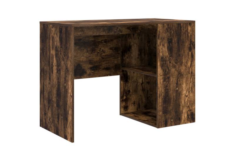 vidaXL Schreibtisch Schreibtisch Geräucherte Eiche Spanplatte Mittel Schreibtisch (1-St) von vidaXL