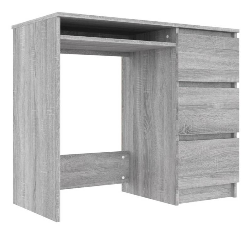 vidaXL Schreibtisch Schreibtisch Grau Sonoma 90x45x76 cm Spanplatte Home Office Arbeitspla von vidaXL