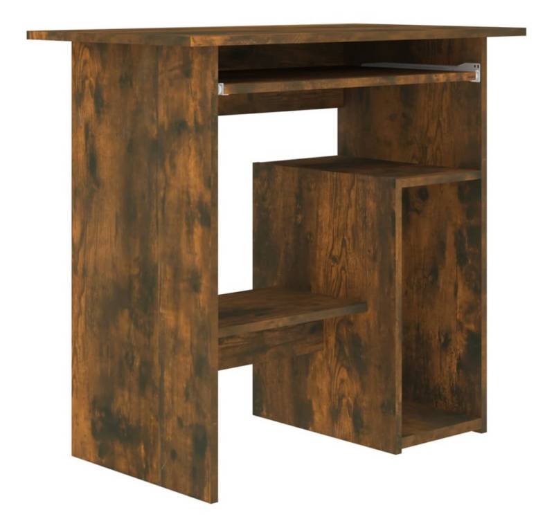 vidaXL Schreibtisch Schreibtisch Räuchereiche 80x45x74 cm Spanplatte von vidaXL