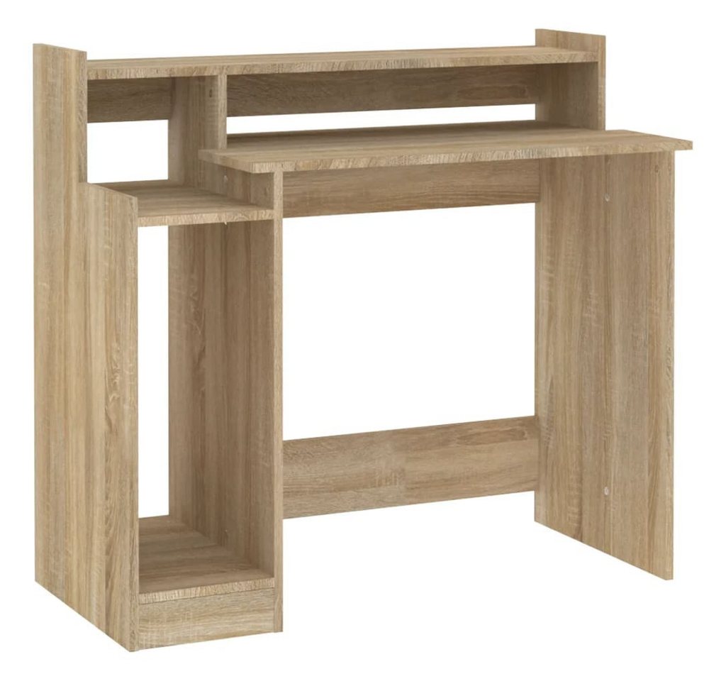 vidaXL Schreibtisch Schreibtisch mit LEDs Sonoma-Eiche 97x45x90 cm Holzwerkstoff von vidaXL