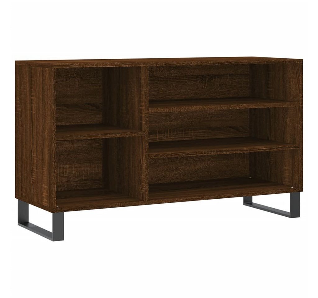vidaXL Schuhregal Schuhregal Braun Eichen-Optik 102x36x60 cm Holzwerkstoff, 1-tlg. vidaXL Schuhregal Schuhregal Braun Eichen-Optik 102x36x60 cm Holzwerkstoff, 1-tlg. von vidaXL
