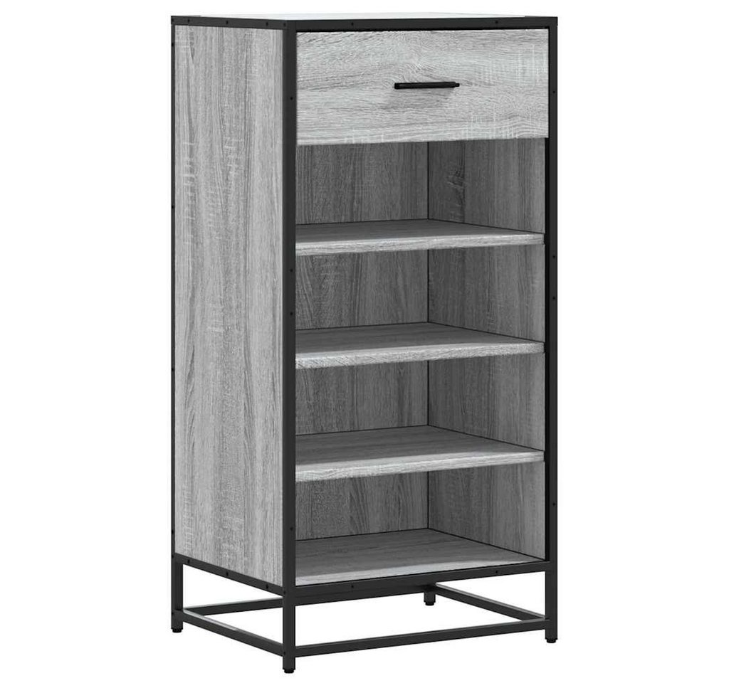 vidaXL Schuhregal Schuhregal Grau Sonoma 48x38x97,5 cm Holzwerkstoff, 1-tlg. vidaXL Schuhregal Schuhregal Grau Sonoma 48x38x97,5 cm Holzwerkstoff, 1-tlg. von vidaXL