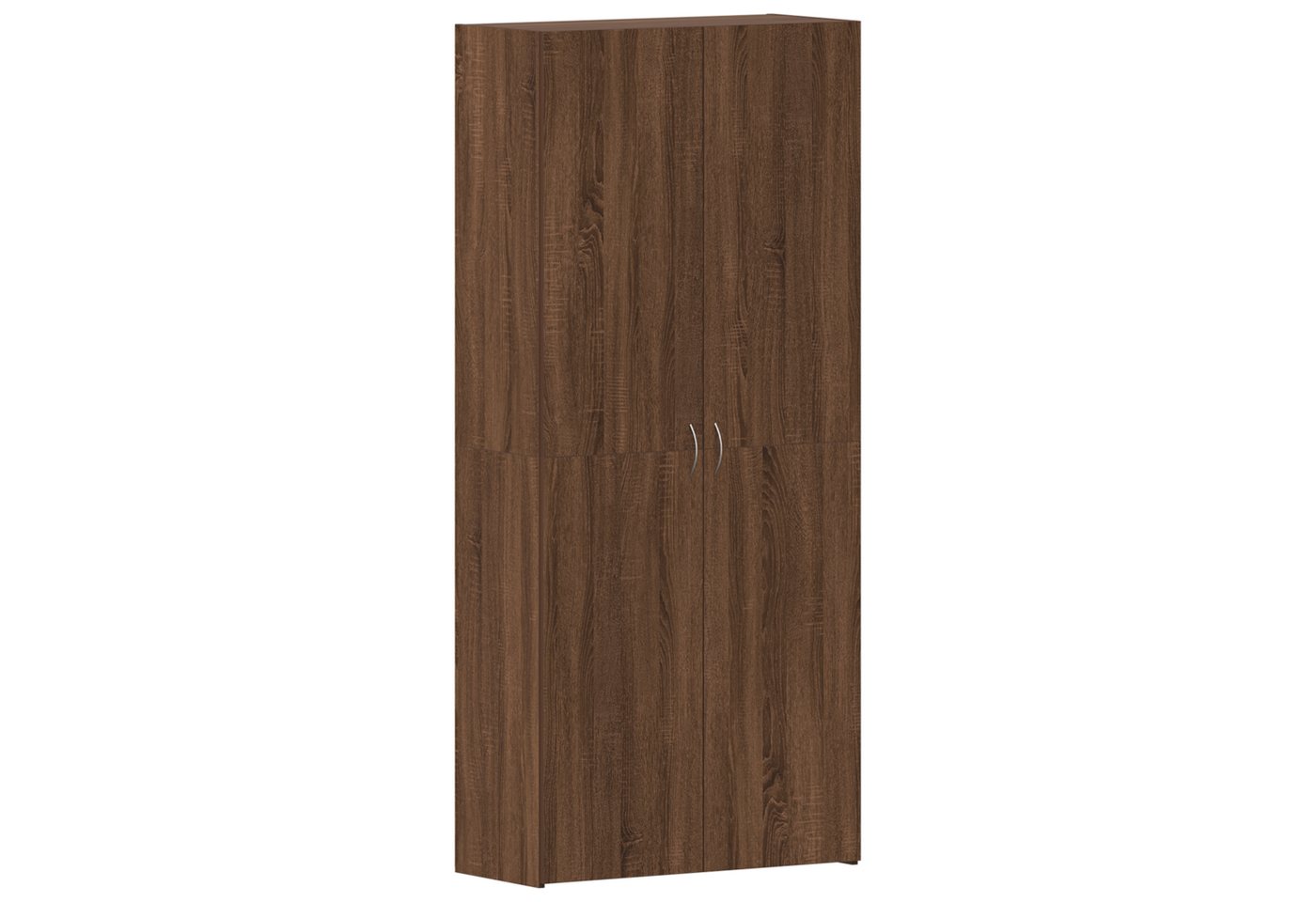 vidaXL Schuhregal Schuhschrank Braun Eiche 80x35,5x180 cm Holzwerkstoff, 1-tlg. vidaXL Schuhregal Schuhschrank Braun Eiche 80x35,5x180 cm Holzwerkstoff, 1-tlg. von vidaXL