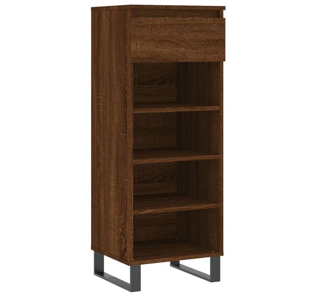 vidaXL Schuhregal Schuhschrank Braun Eichen-Optik 40x36x105 cm Holzwerkstoff, 1-tlg. vidaXL Schuhregal Schuhschrank Braun Eichen-Optik 40x36x105 cm Holzwerkstoff, 1-tlg. von vidaXL