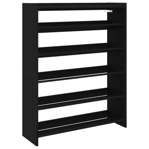 vidaXL Schuhregal Schwarz 80x25x100 cm Holzwerkstoff, Schuhschrank, Schuhaufbewahrung, Schuhe Organizer, Schuhe Aufbewahrung, Schrank Schuhe vidaXL Schuhregal Schwarz 80x25x100 cm Holzwerkstoff, Schuhschrank, Schuhaufbewahrung, Schuhe Organizer, Schuhe Aufbewahrung, Schrank Schuhe von vidaXL