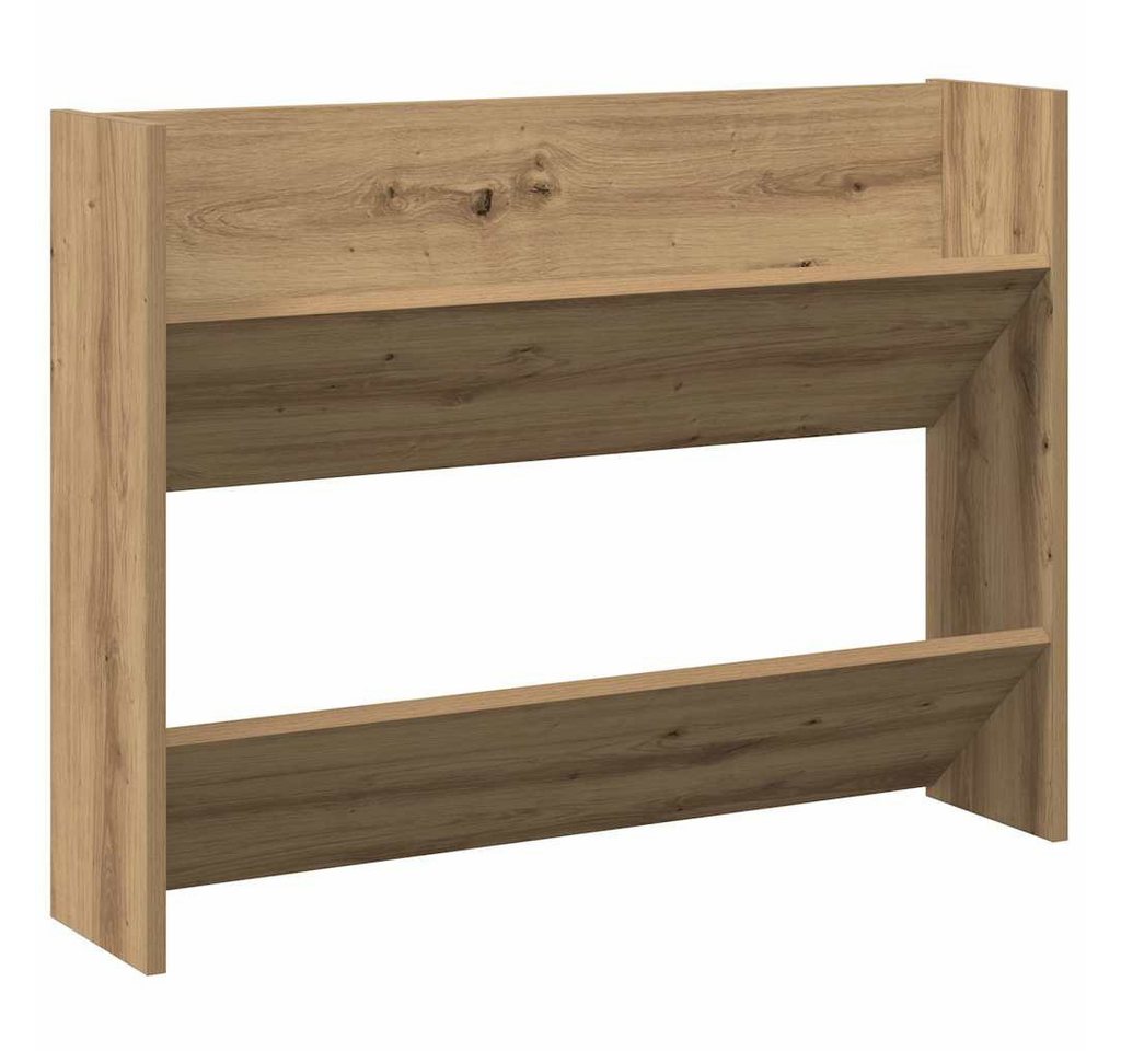 vidaXL Schuhregal Wand-Schuhregal Artisan-Eiche 80x18x60 cm Holzwerkstoff, 1-tlg. vidaXL Schuhregal Wand-Schuhregal Artisan-Eiche 80x18x60 cm Holzwerkstoff, 1-tlg. von vidaXL