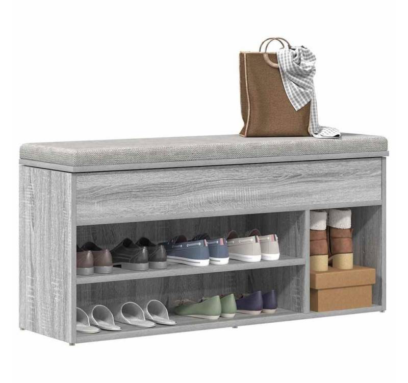 vidaXL Schuhschrank Schuhbank Grau Sonoma 102x30,5x45 cm Holzwerkstoff vidaXL Schuhschrank Schuhbank Grau Sonoma 102x30,5x45 cm Holzwerkstoff von vidaXL