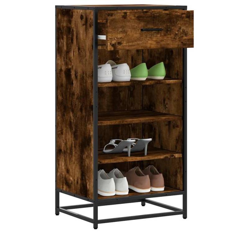 vidaXL Schuhschrank Schuhregal Räuchereiche 48x38x97,5 cm Holzwerkstoff vidaXL Schuhschrank Schuhregal Räuchereiche 48x38x97,5 cm Holzwerkstoff von vidaXL