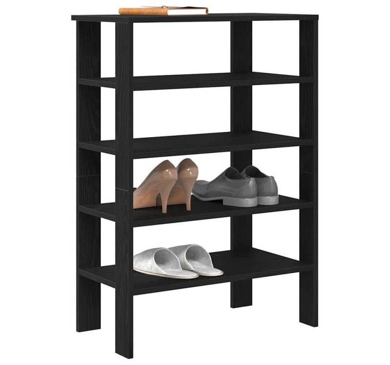 vidaXL Schuhschrank Schuhregal Schwarz 61x32x87,5 cm Holzwerkstoff von vidaXL