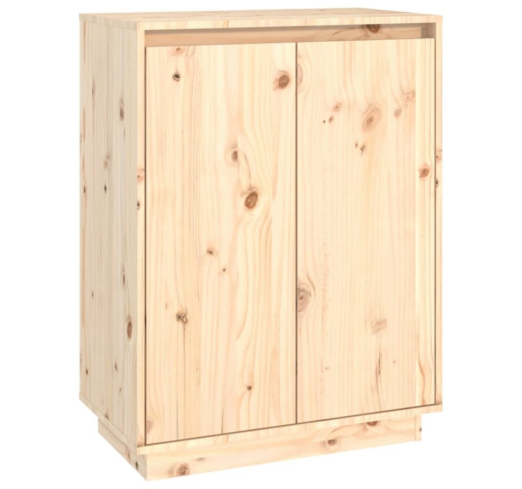 vidaXL Schuhschrank Schuhschrank 60x35x80 cm Massivholz Kiefer vidaXL Schuhschrank Schuhschrank 60x35x80 cm Massivholz Kiefer von vidaXL
