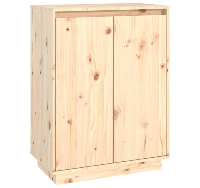 vidaXL Schuhschrank Schuhschrank 60x35x80 cm Massivholz Kiefer vidaXL Schuhschrank Schuhschrank 60x35x80 cm Massivholz Kiefer von vidaXL