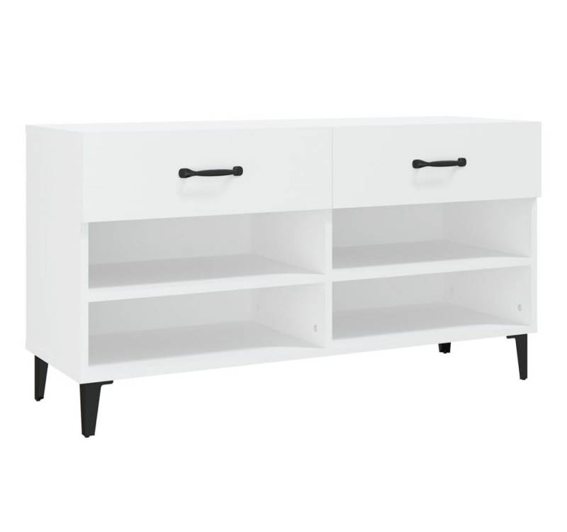 vidaXL Schuhschrank Schuhschrank Weiß 102x35x55 cm Spanplatte von vidaXL