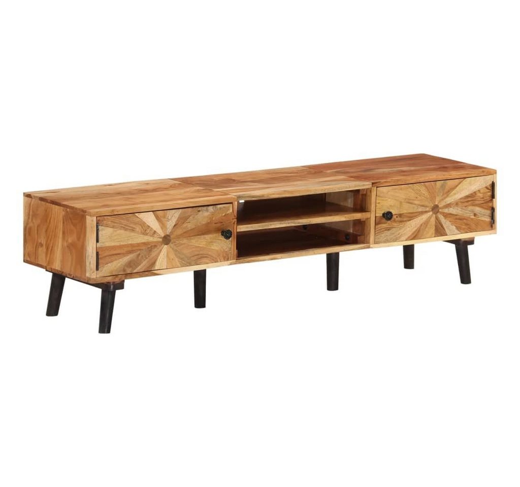 vidaXL Schuhschrank TV-Schrank 145x35x35 cm Massivholz (1-St) von vidaXL