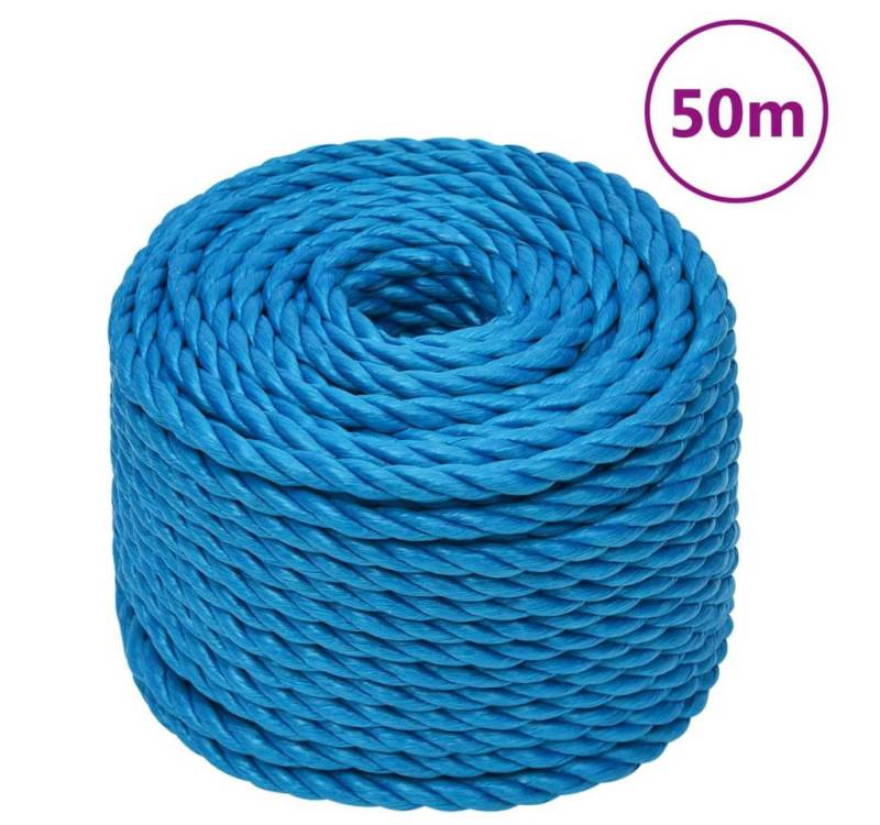 vidaXL Seil, Arbeitsseil Blau 14 mm 50 m Polypropylen vidaXL Seil, Arbeitsseil Blau 14 mm 50 m Polypropylen von vidaXL