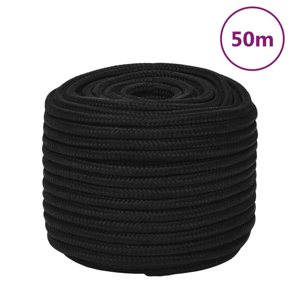 vidaXL Seil, Arbeitsseil Schwarz 14 mm 50 m Polyester vidaXL Seil, Arbeitsseil Schwarz 14 mm 50 m Polyester von vidaXL