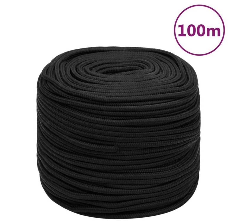 vidaXL Seil, Bootsseil Schwarz 8 mm 100 m Polypropylen vidaXL Seil, Bootsseil Schwarz 8 mm 100 m Polypropylen von vidaXL