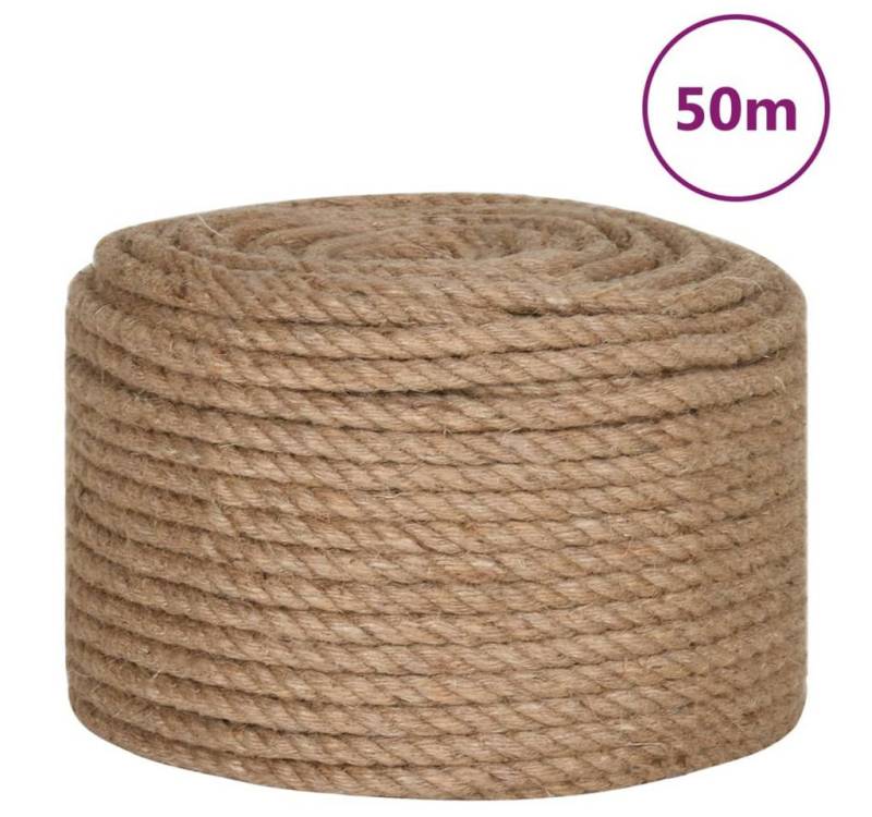 vidaXL Seil, Juteseil 50 m Länge 10 mm Stärke von vidaXL