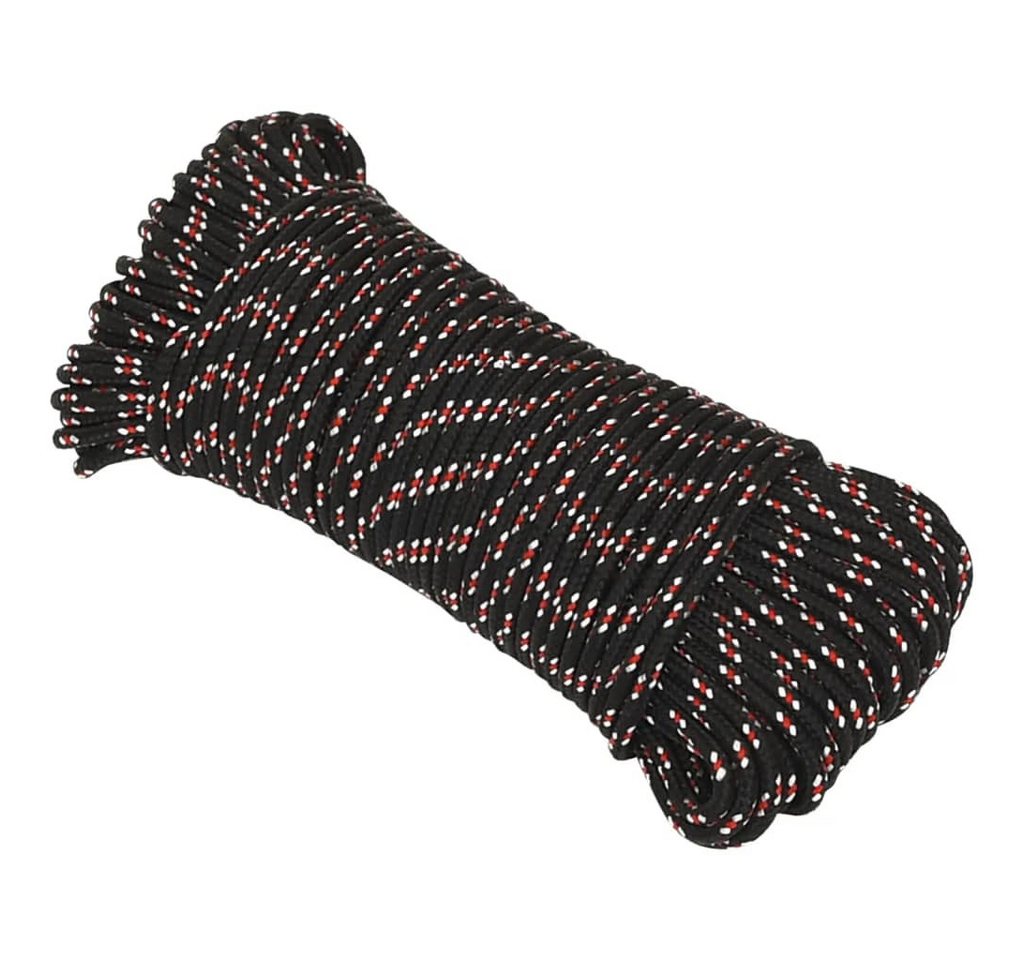 vidaXL Seil, Bootsseil Schwarz 3 mm 500 m Polypropylen von vidaXL