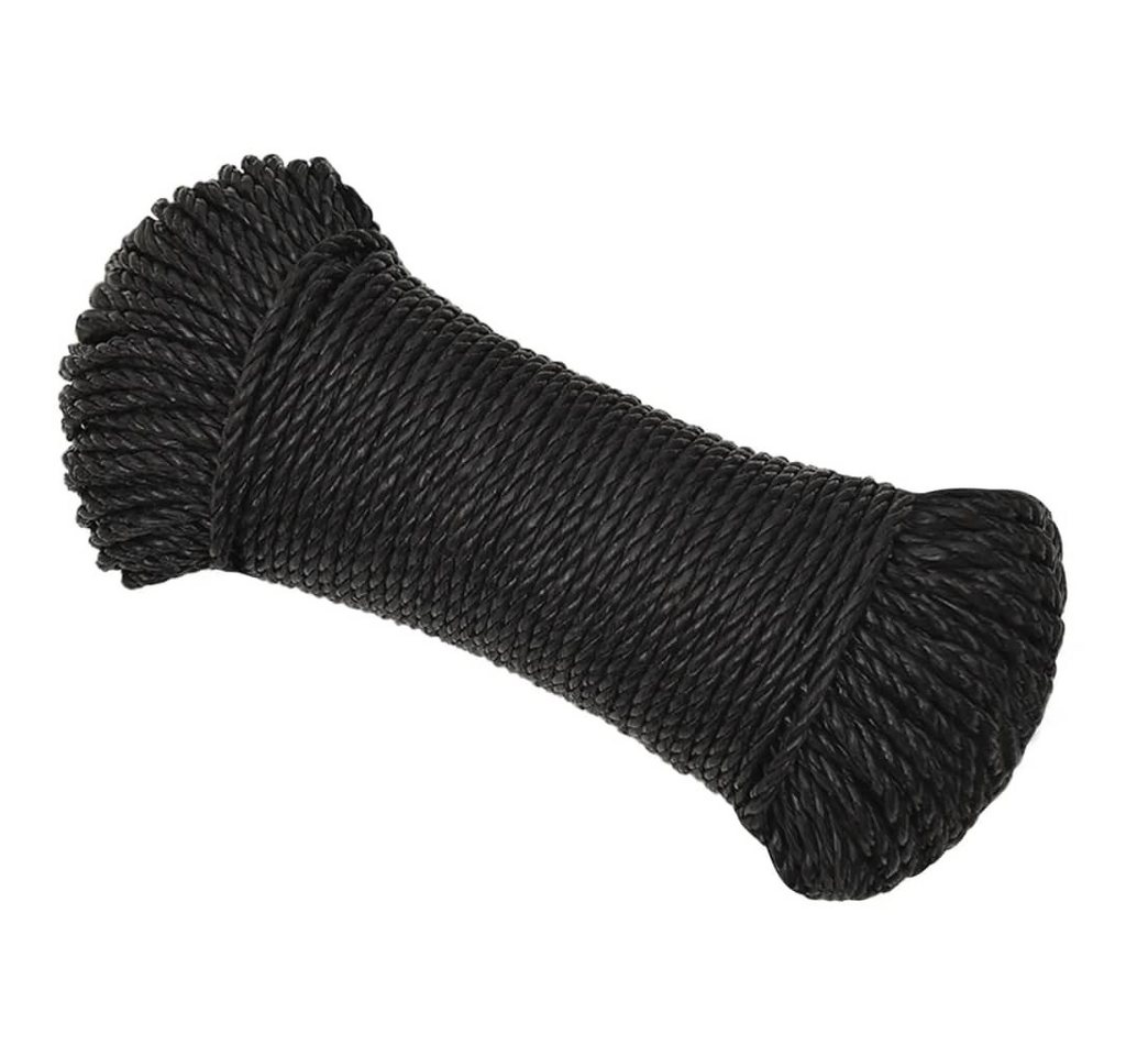 vidaXL Seil, Arbeitsseil Schwarz 8 mm 250 m Polypropylen vidaXL Seil, Arbeitsseil Schwarz 8 mm 250 m Polypropylen von vidaXL