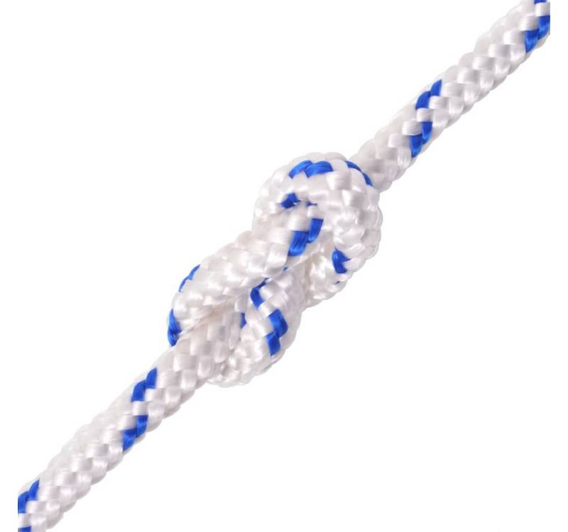 vidaXL Seil, Bootsseil Polypropylen 12 mm 50 m Weiß von vidaXL