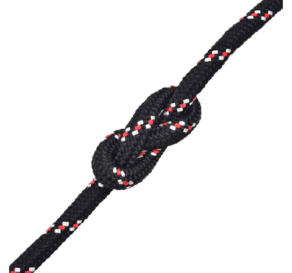 vidaXL Seil, Bootsseil Polypropylen 8 mm 100 m Schwarz vidaXL Seil, Bootsseil Polypropylen 8 mm 100 m Schwarz von vidaXL