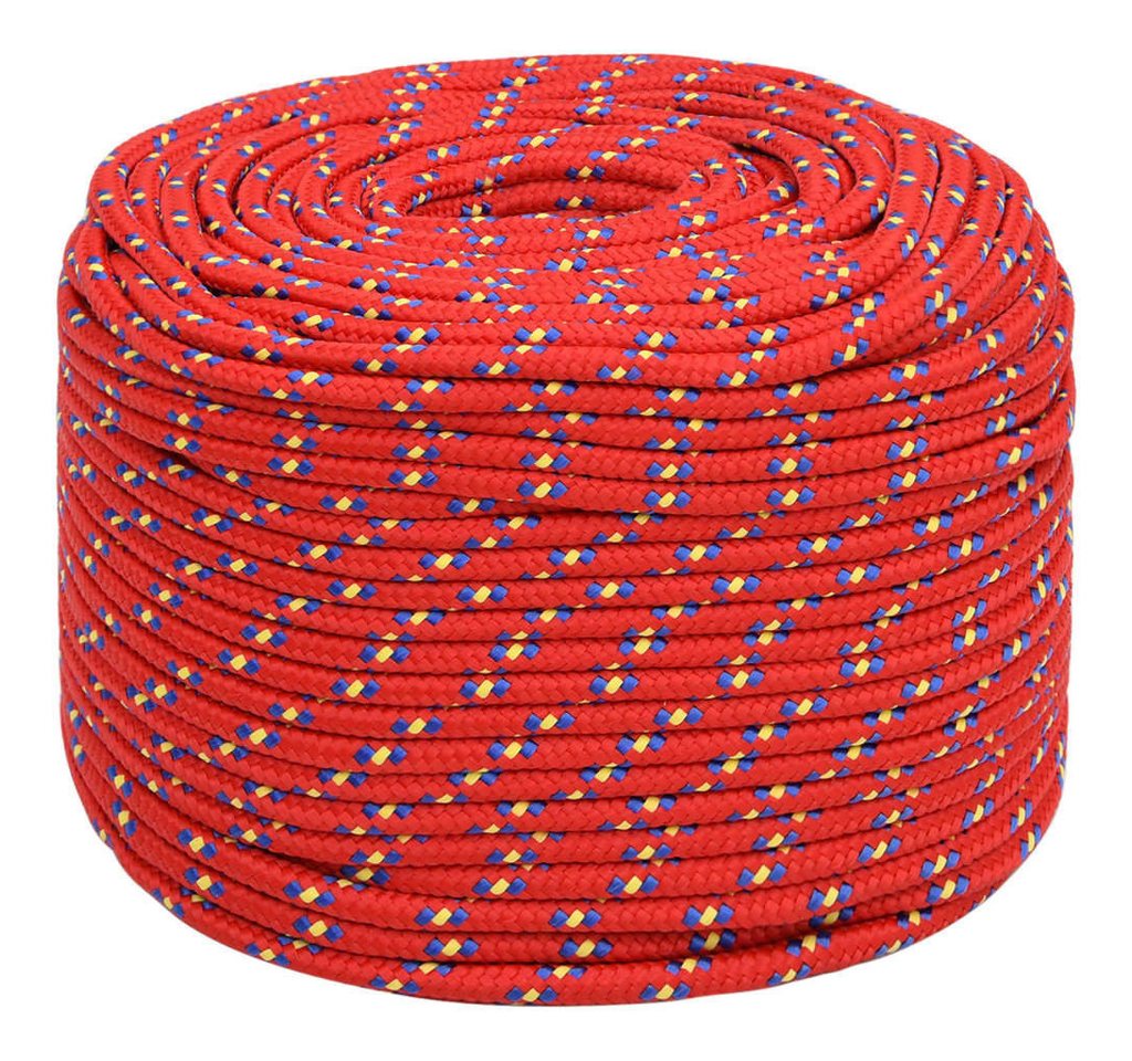 vidaXL Seil, Bootsseil Rot 10 mm 100 m Polypropylen vidaXL Seil, Bootsseil Rot 10 mm 100 m Polypropylen von vidaXL