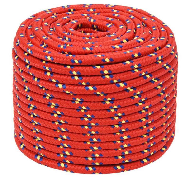 vidaXL Seil, Bootsseil Rot 12 mm 25 m Polypropylen von vidaXL