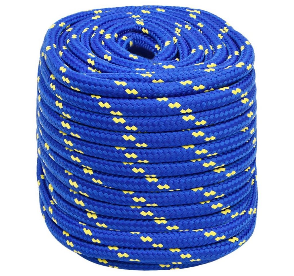 vidaXL Seil, Bootsseil Blau 16 mm 100 m Polypropylen von vidaXL
