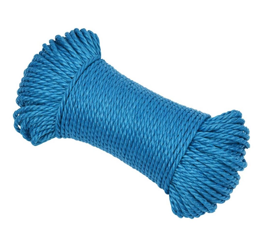 vidaXL Seil, Arbeitsseil Blau 6 mm 250 m Polypropylen vidaXL Seil, Arbeitsseil Blau 6 mm 250 m Polypropylen von vidaXL