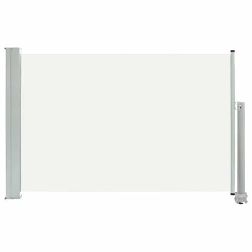 vidaXL Seitenmarkise Ausziehbar UV- und Wasserbeständig Sonnenschutz Sichtschutz Windschutz Seitenrollo Markise Balkon Garten Terrasse 60x300cm Creme vidaXL Seitenmarkise Ausziehbar UV- und Wasserbeständig Sonnenschutz Sichtschutz Windschutz Seitenrollo Markise Balkon Garten Terrasse 60x300cm Creme von vidaXL