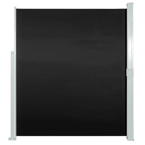 vidaXL Seitenmarkise 160x300 cm Schwarz Sichtschutz Windschutz Markise Balkon vidaXL Seitenmarkise 160x300 cm Schwarz Sichtschutz Windschutz Markise Balkon von vidaXL