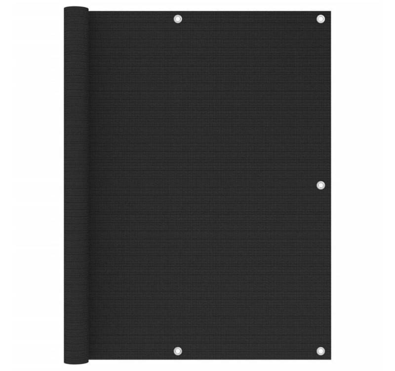 vidaXL Seitenmarkise Balkon-Sichtschutz Schwarz 120x400 cm HDPE von vidaXL