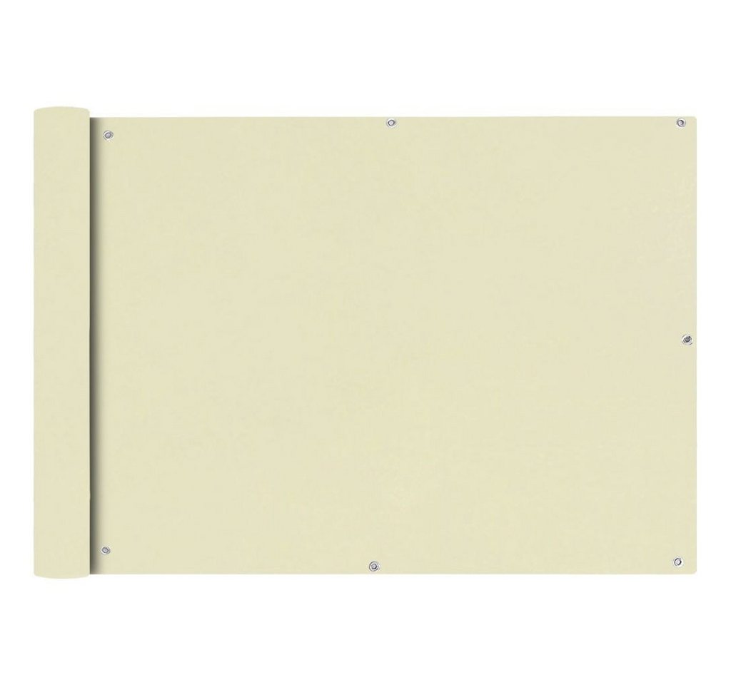 vidaXL Seitenmarkise Balkonsichtschutz Oxfordgewebe 75x600 cm Creme vidaXL Seitenmarkise Balkonsichtschutz Oxfordgewebe 75x600 cm Creme von vidaXL
