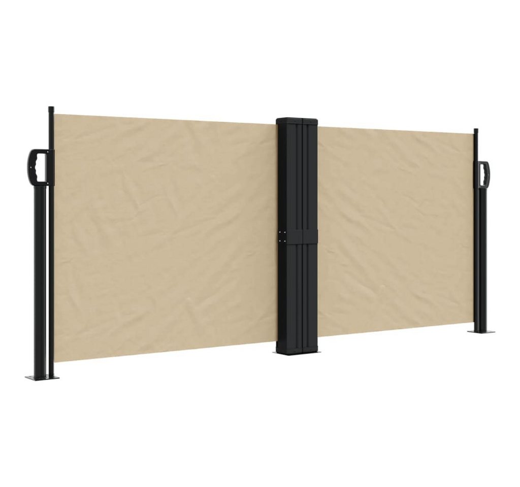 vidaXL Seitenmarkise Seitenmarkise Ausziehbar Beige 100x600 cm vidaXL Seitenmarkise Seitenmarkise Ausziehbar Beige 100x600 cm von vidaXL