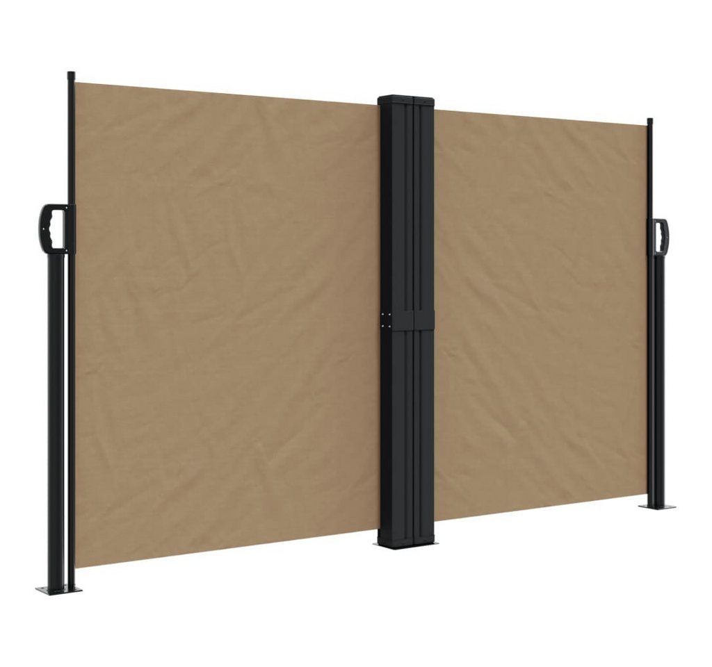 vidaXL Seitenmarkise Seitenmarkise Ausziehbar Taupe 140x1000 cm vidaXL Seitenmarkise Seitenmarkise Ausziehbar Taupe 140x1000 cm von vidaXL