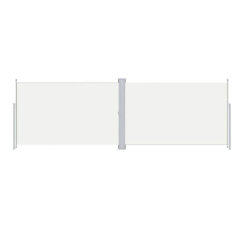 vidaXL Seitenmarkise Sichtschutz Windschutz Ausziehbar Creme 200x600 cm vidaXL Seitenmarkise Sichtschutz Windschutz Ausziehbar Creme 200x600 cm von vidaXL