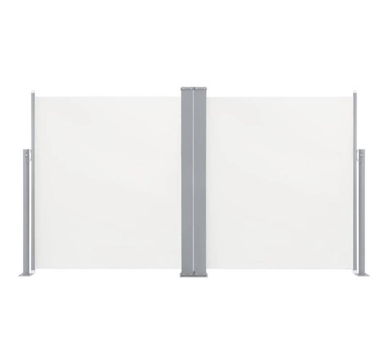 vidaXL Seitenmarkise Sichtschutz Windschutz Sonnenschutz Seitenmarkise Ausziehbar creme 170 von vidaXL