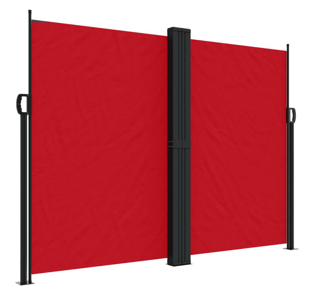 vidaXL Seitenmarkise Sichtschutz Windschutz Ausziehbar Rot 180x600 cm vidaXL Seitenmarkise Sichtschutz Windschutz Ausziehbar Rot 180x600 cm von vidaXL