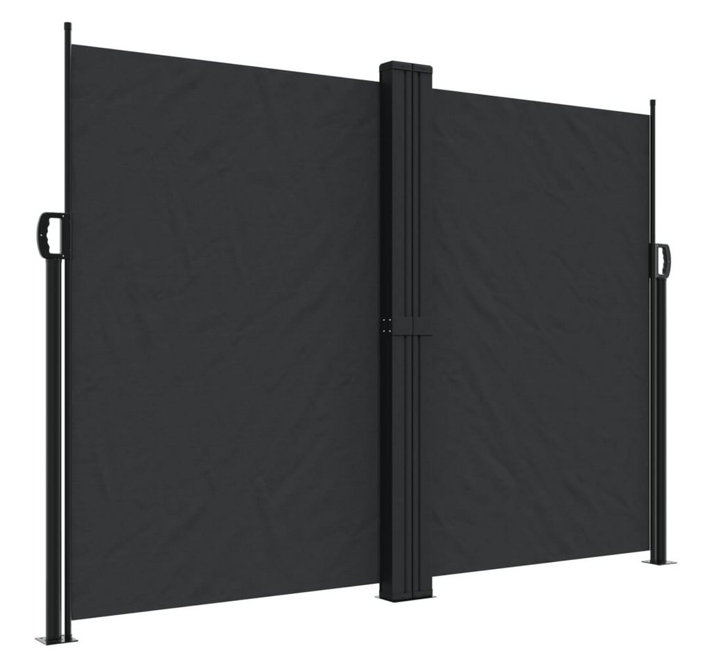 vidaXL Seitenmarkise Sichtschutz Windschutz Ausziehbar Schwarz 180x600 cm vidaXL Seitenmarkise Sichtschutz Windschutz Ausziehbar Schwarz 180x600 cm von vidaXL