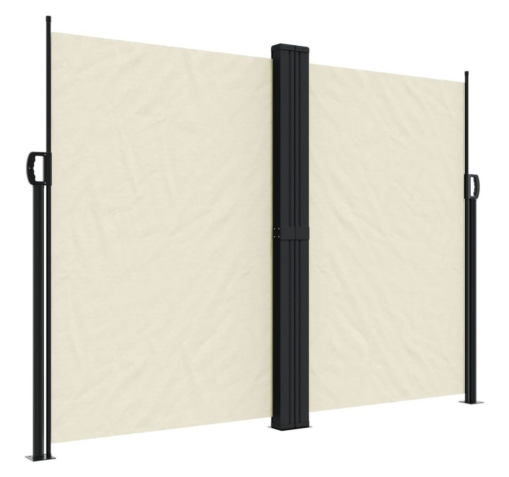 vidaXL Seitenmarkise Sichtschutz Windschutz Ausziehbar Creme 180x600 cm vidaXL Seitenmarkise Sichtschutz Windschutz Ausziehbar Creme 180x600 cm von vidaXL