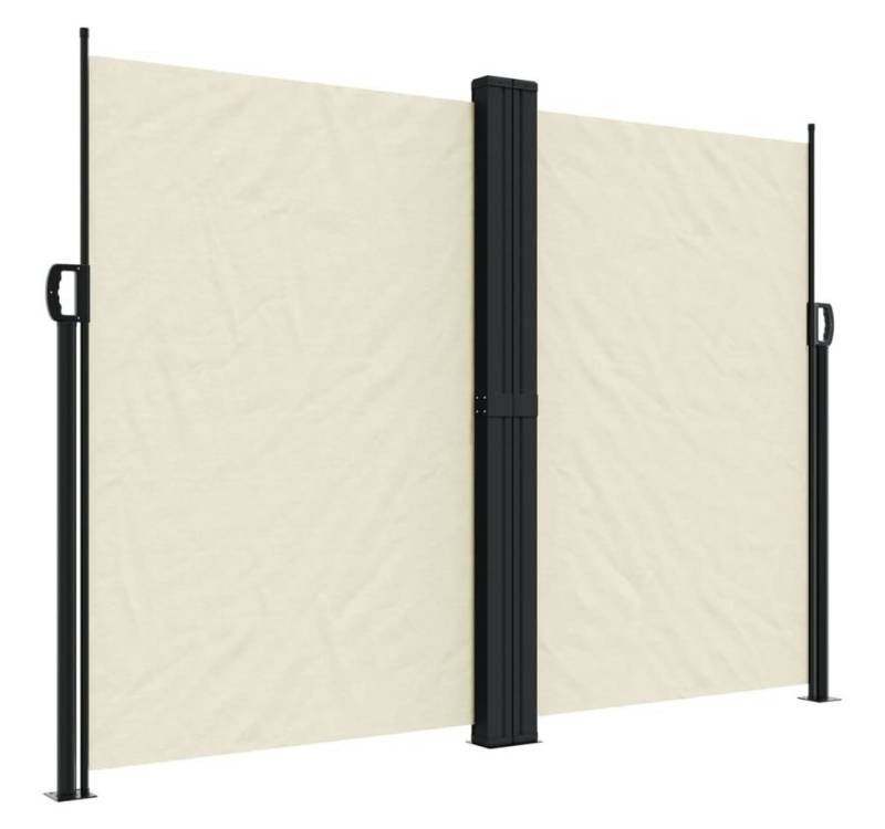 vidaXL Seitenmarkise Sichtschutz Windschutz Ausziehbar Creme 180x600 cm vidaXL Seitenmarkise Sichtschutz Windschutz Ausziehbar Creme 180x600 cm von vidaXL